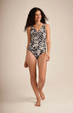 Brynn Twist Underwire One Piece Palm Royale