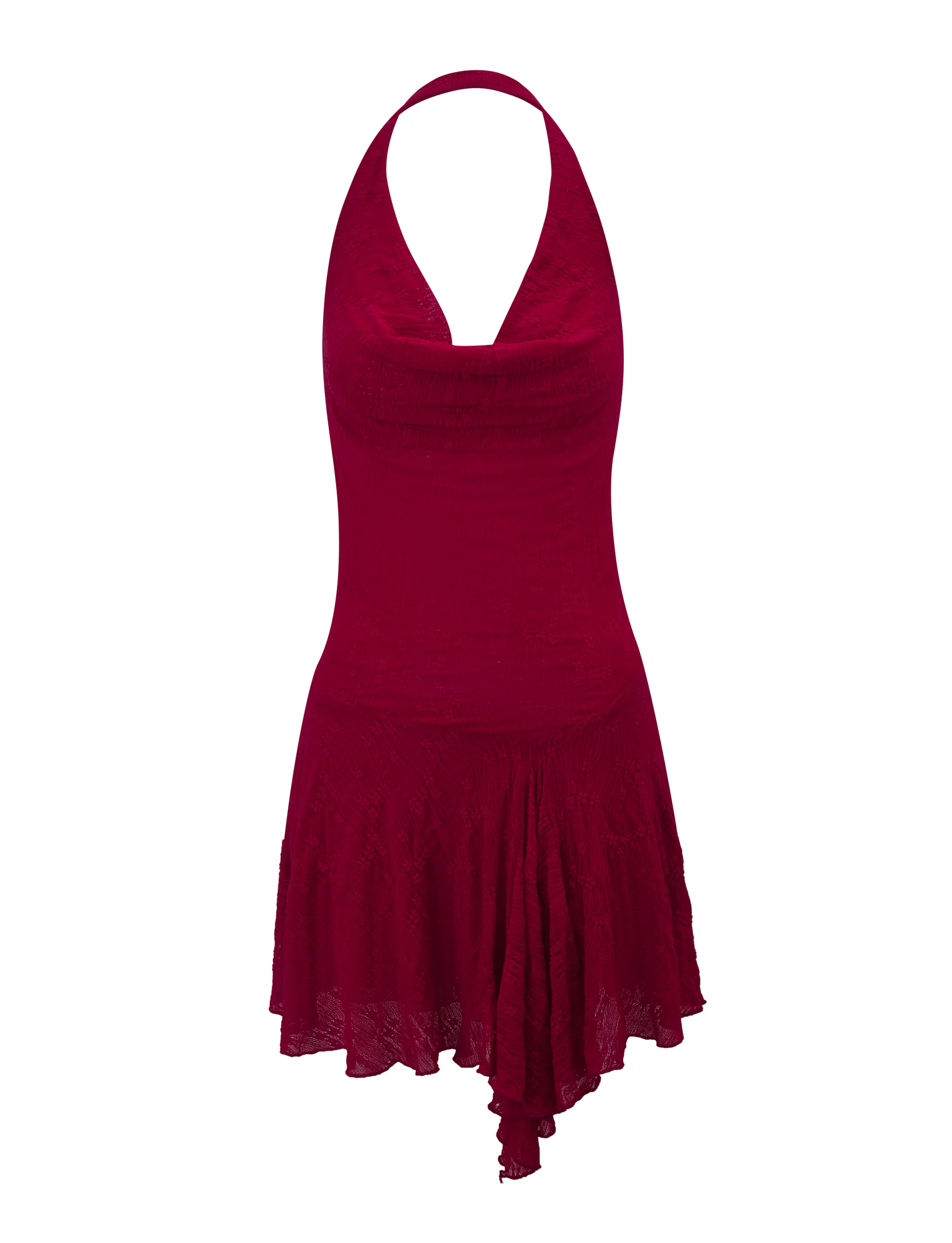 FIORELLA DRESS RED LACE