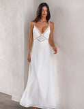 AISLYNN MAXI DRESS WHITE