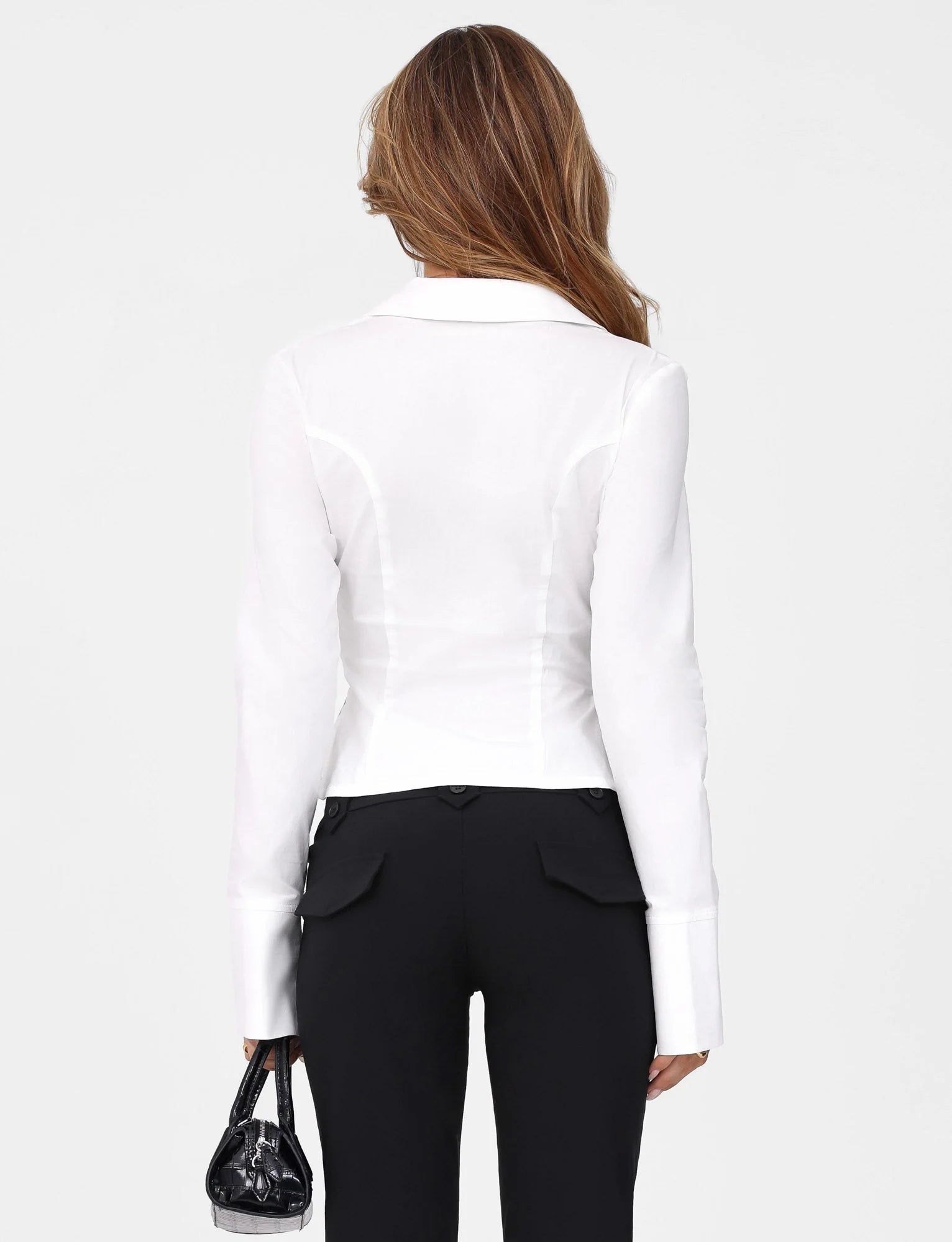 BRIELLE SHIRT WHITE IVORY