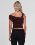 CASSIAN TOP CHOCOLATE