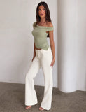KITTIE PANT WHITE CREAM