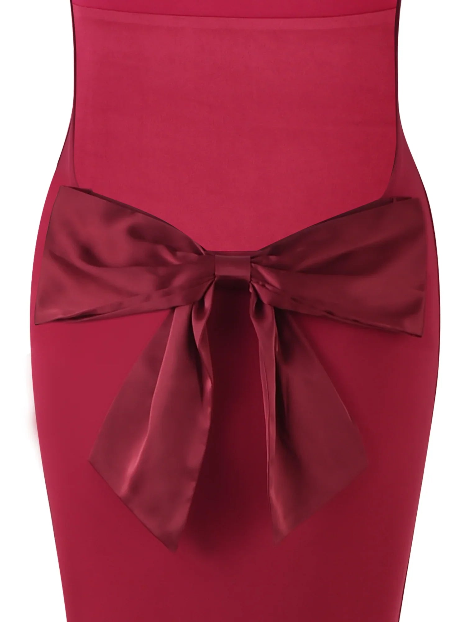 ZITA DRESS RED SALSA DEEP RED
