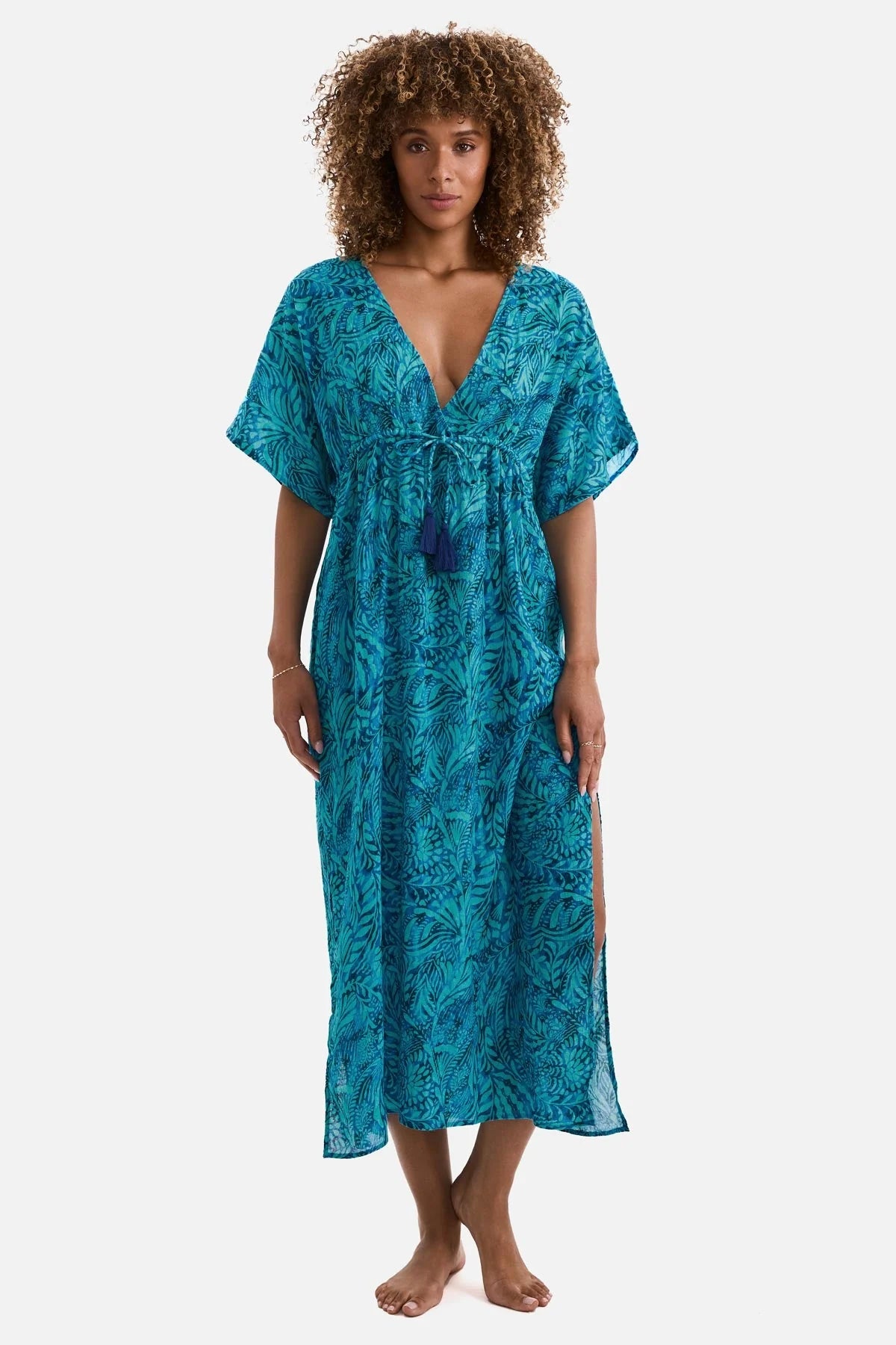 Dylan Midi Caftan Flora