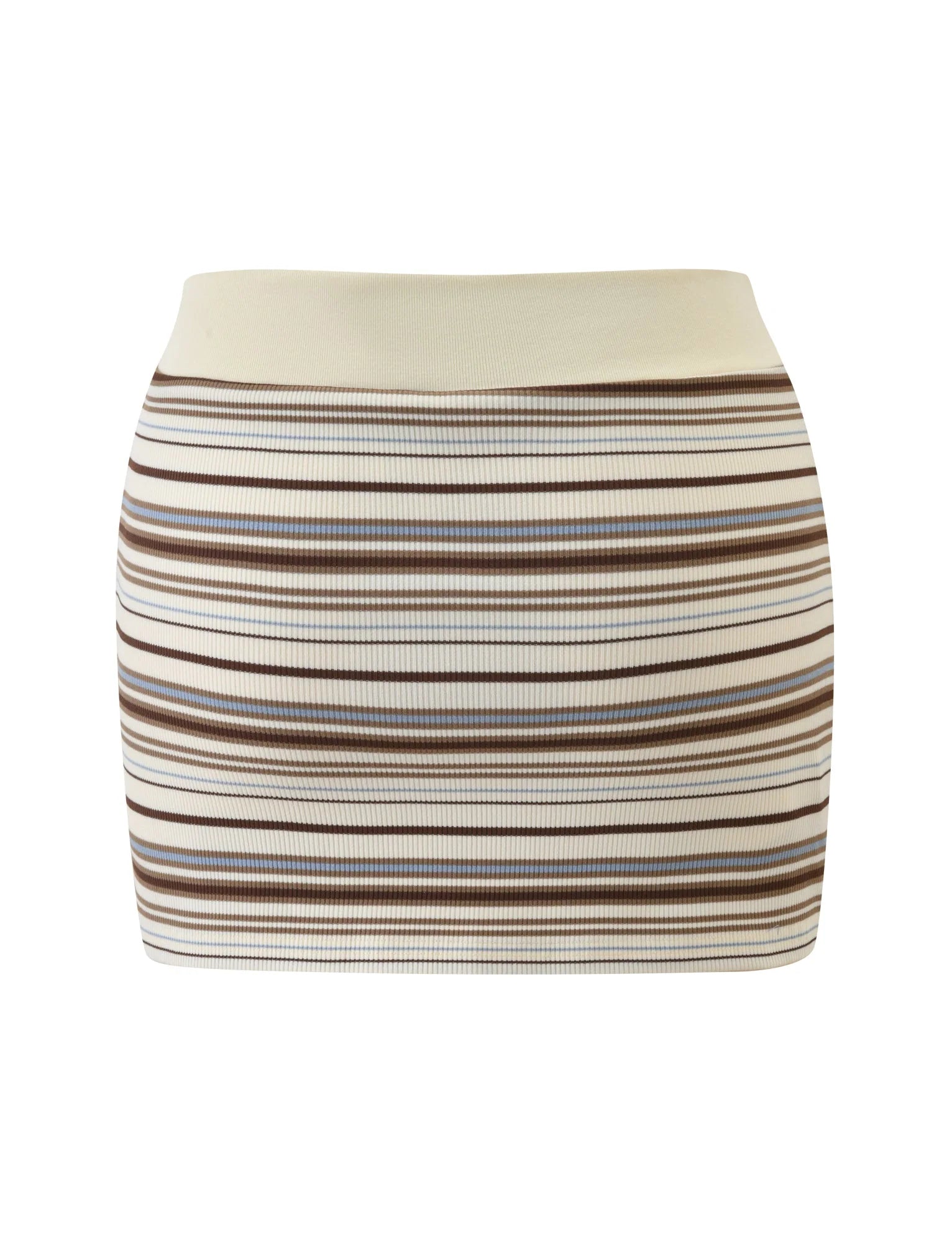 KAYDIN SKORT CREAM STRIPE
