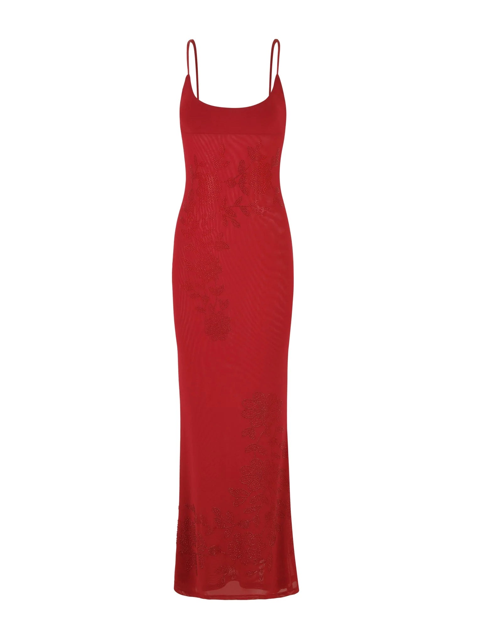 OCTAVIA MAXI DRESS RED CHERRY RED