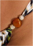 Adjustable Bikini Bottom Butterfly Cheetah