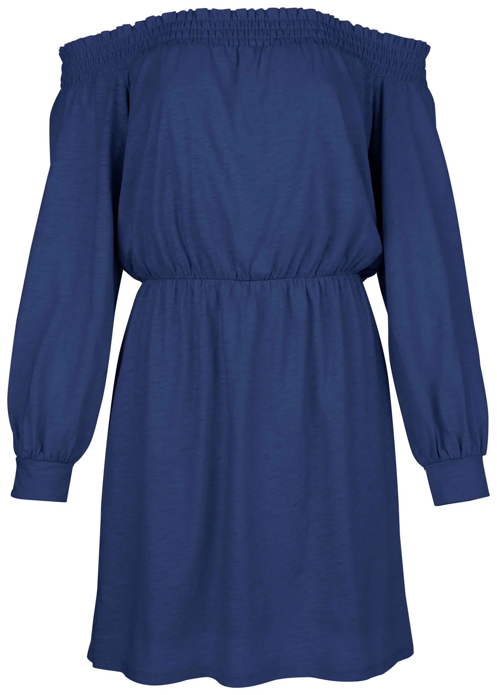 Off The Shoulder Mini Dark Blue