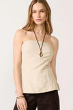 Nata Linen Tube Top