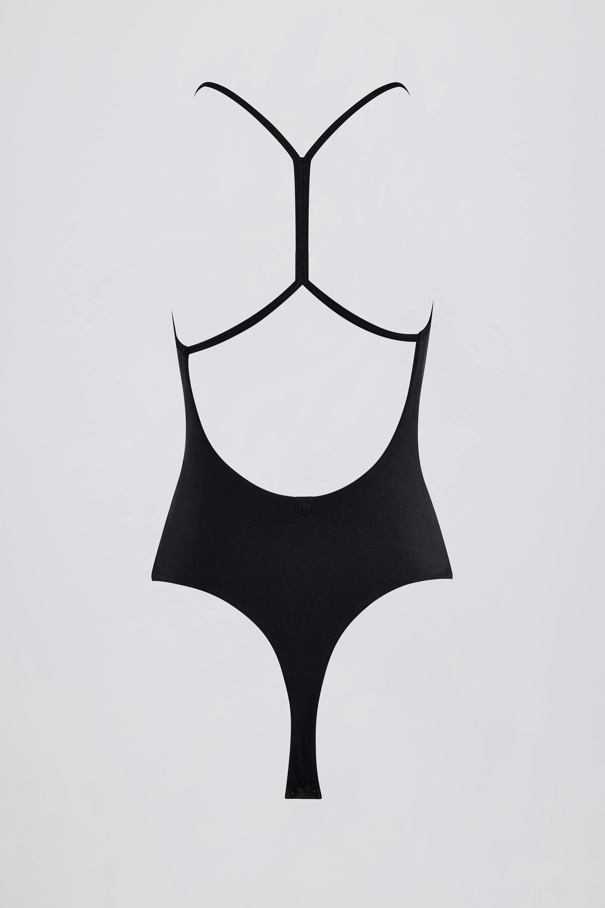 Cut Out Bodysuit in Black