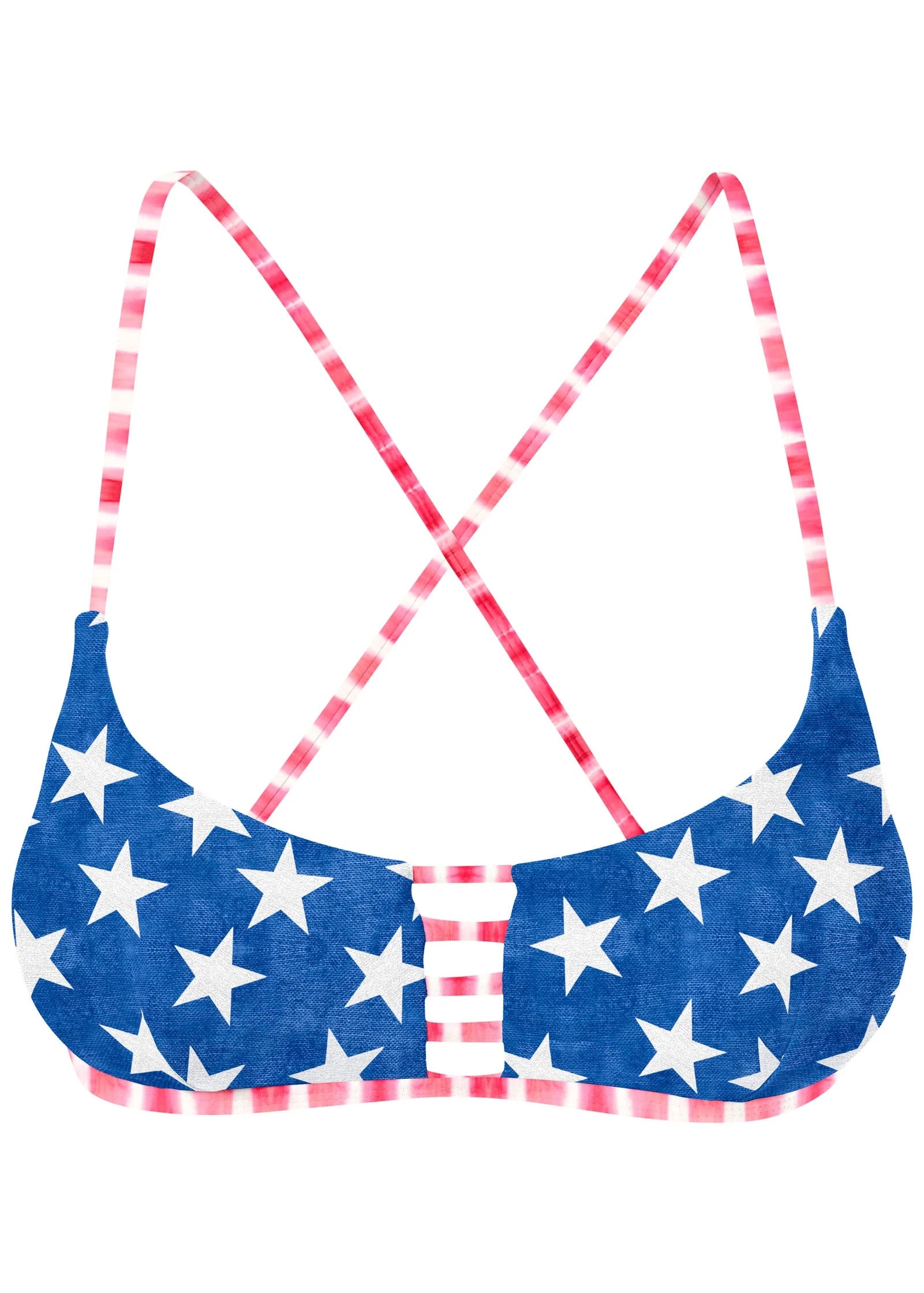 Strappy Bralette Bikini Top American Star
