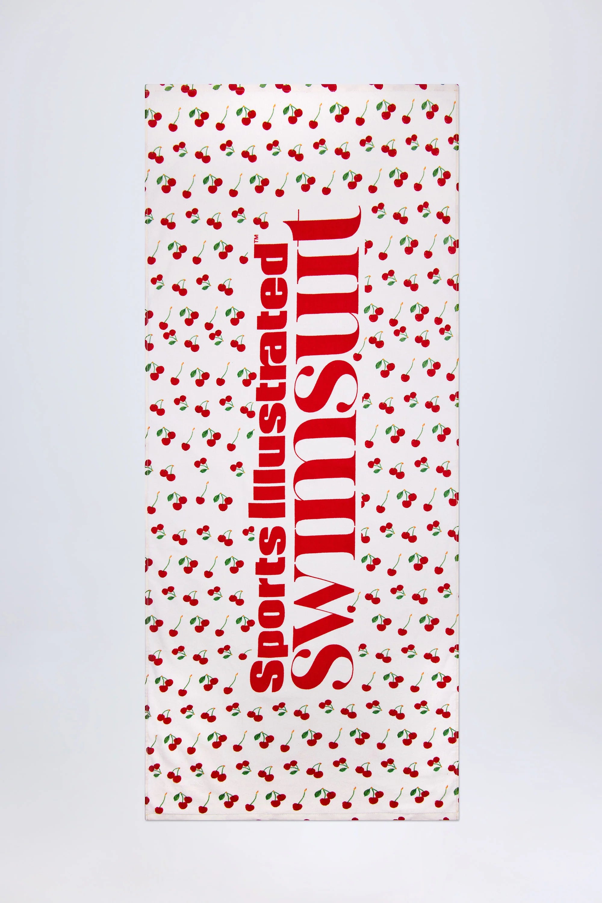Logo Beach Towel in Cherry Print
