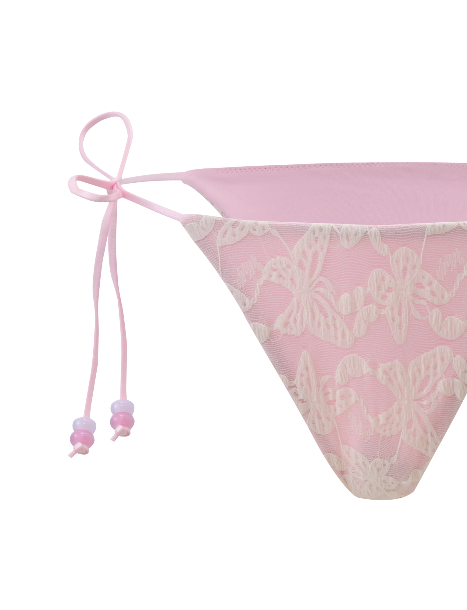BRIGITTE BIKINI BOTTOM IVORY LACE