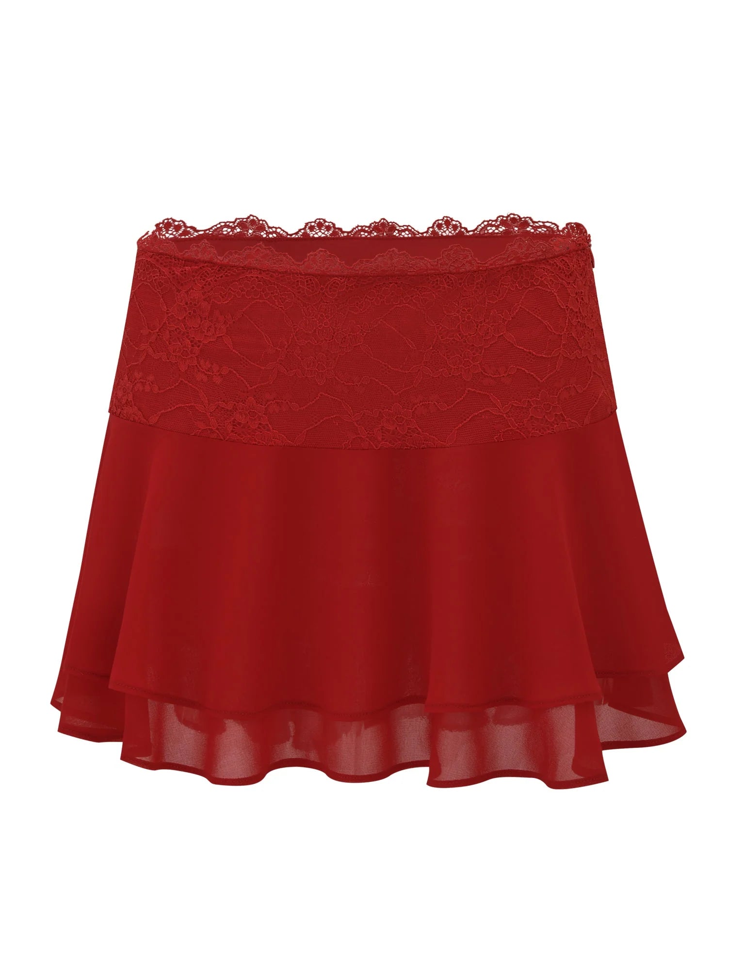 INDIGO SKIRT RED