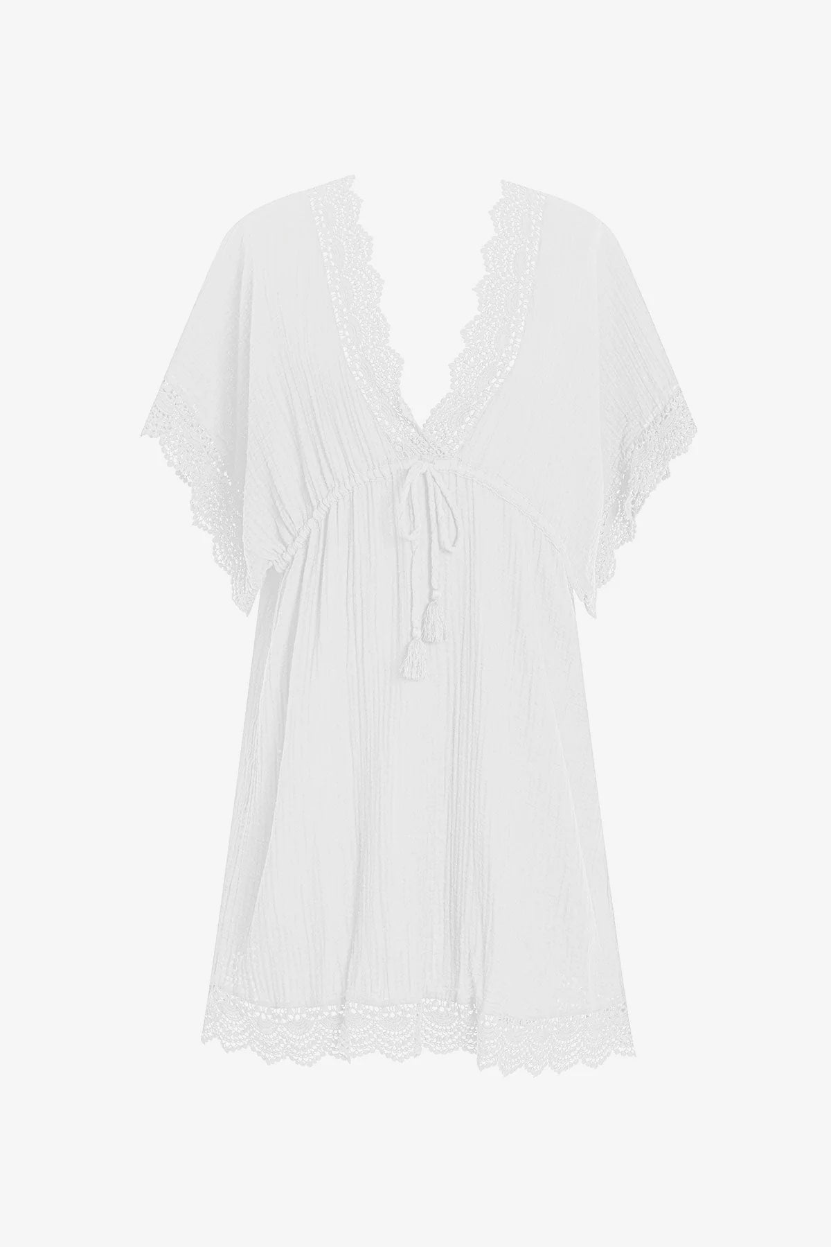 Horizon Tunic White Bliss Gauze