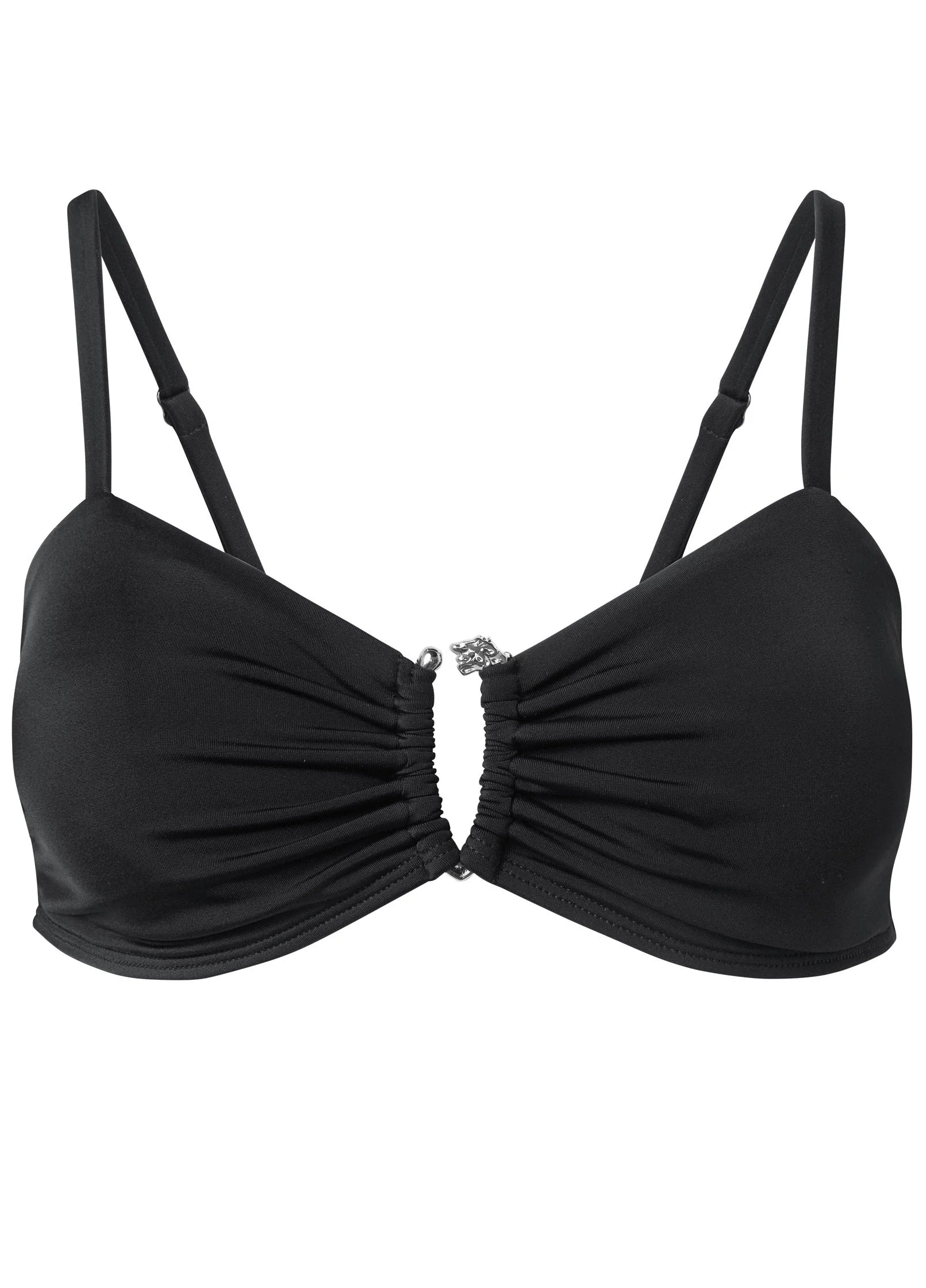 Fierce Ring Bikini Top Black Beauty