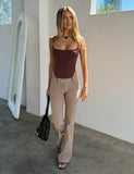 KITTIE PANT TAUPE