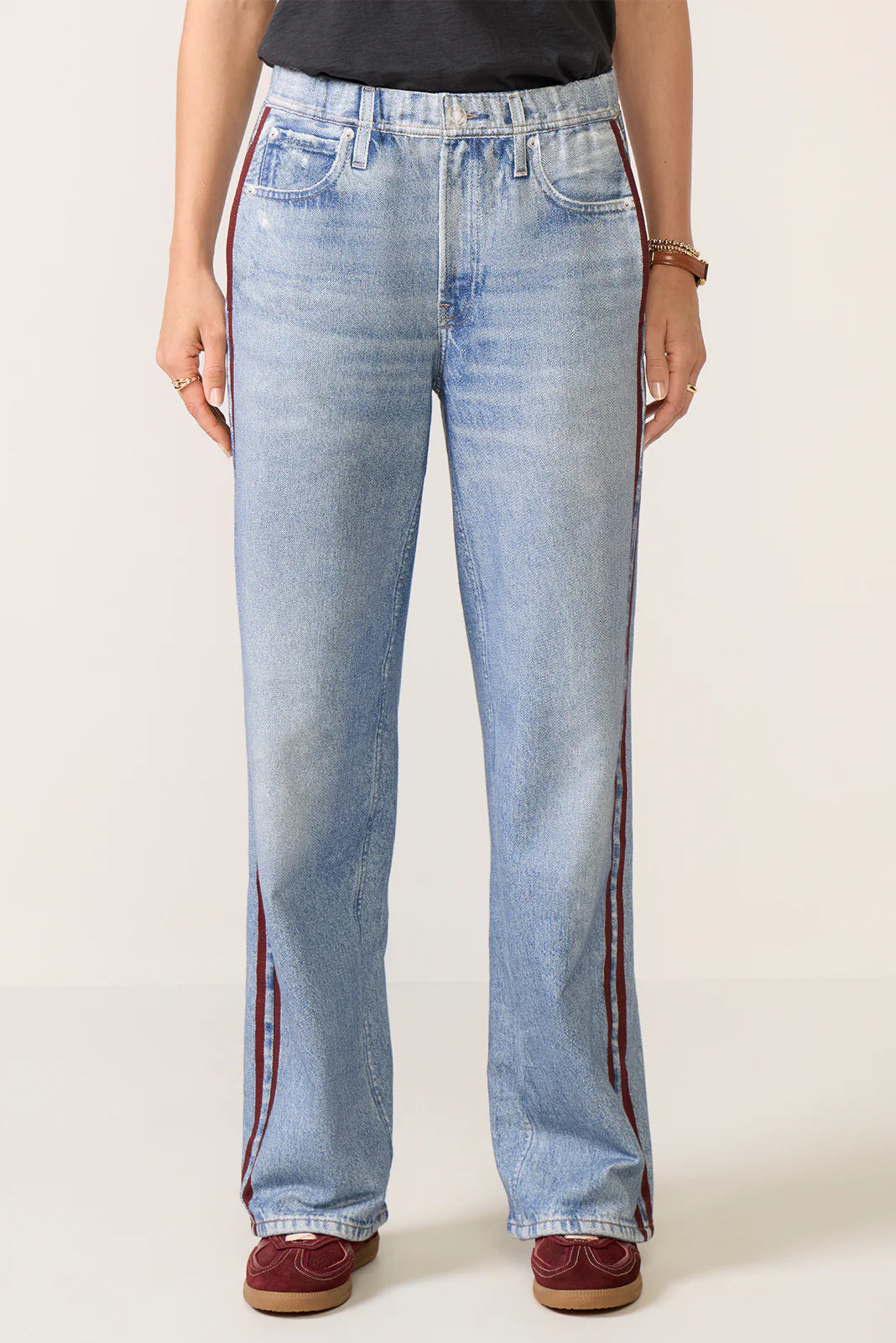 Miramar Terry Wide Leg Track Pant