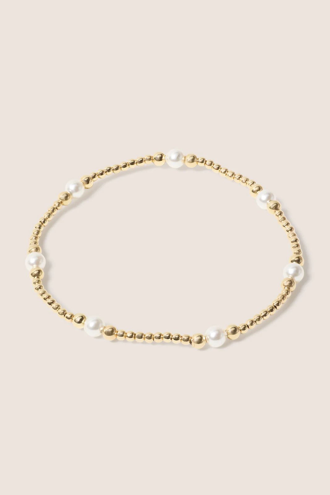 Purpose Pearl 4mm Gold Bracelet