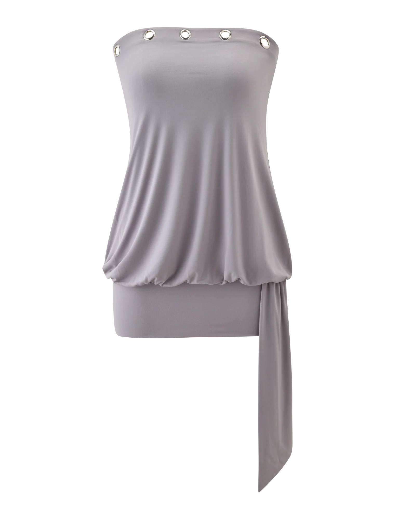 RAVENNA MINI DRESS COOL SLATE