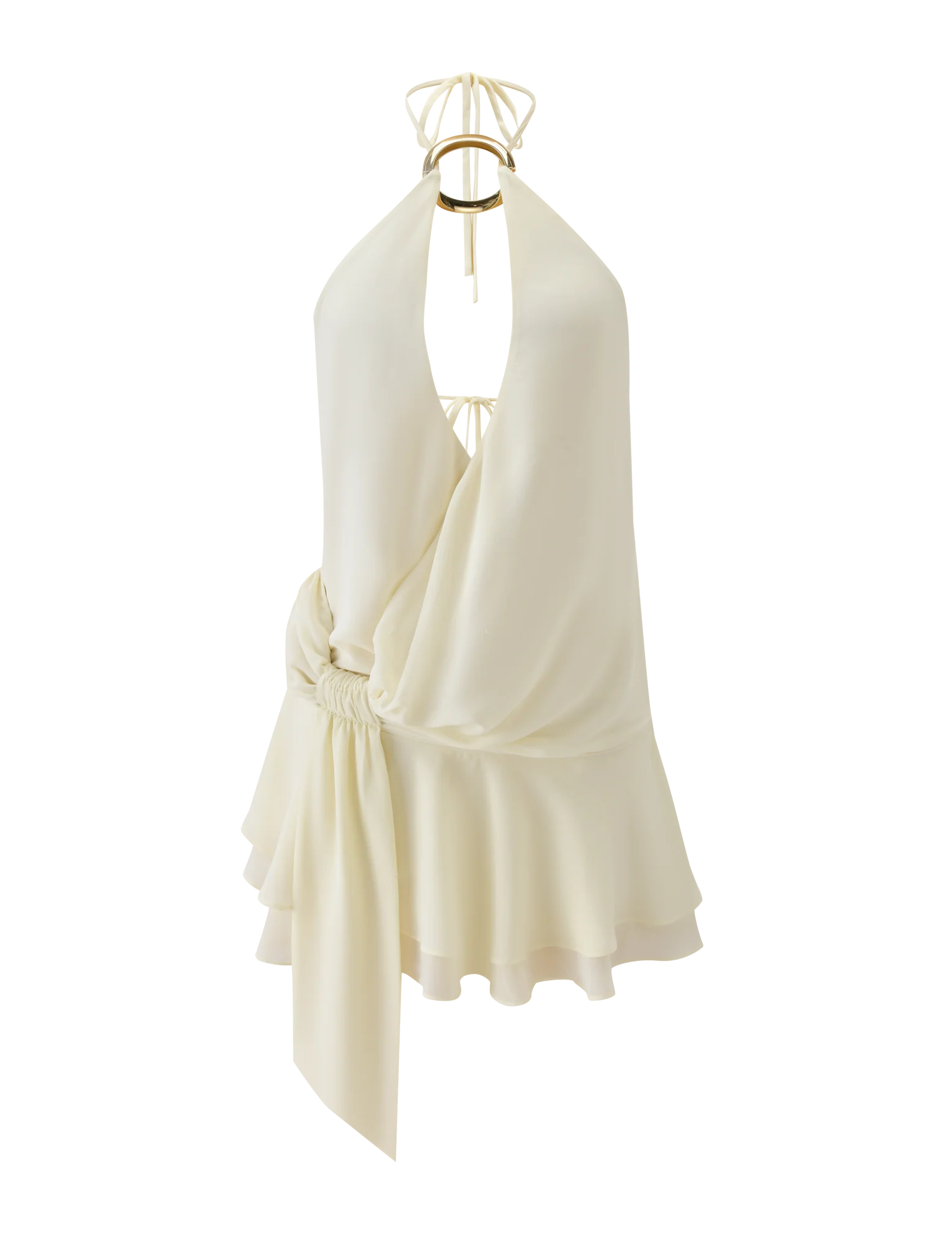INDIGO MINI DRESS 20 IVORY