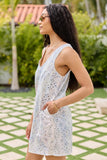 Turn Back Time Tie Dye Eyelet Dress
