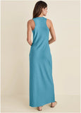 Tank Maxi Dress Blue