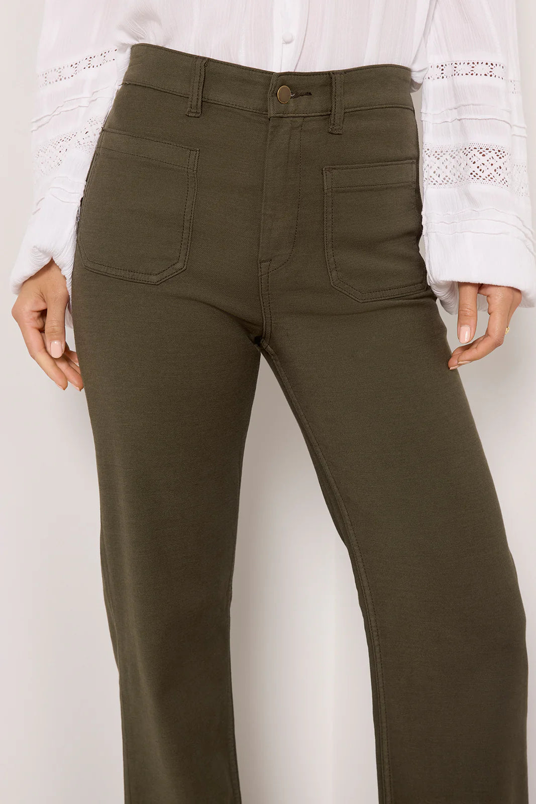 Stretch Terry Patch Pocket Pant