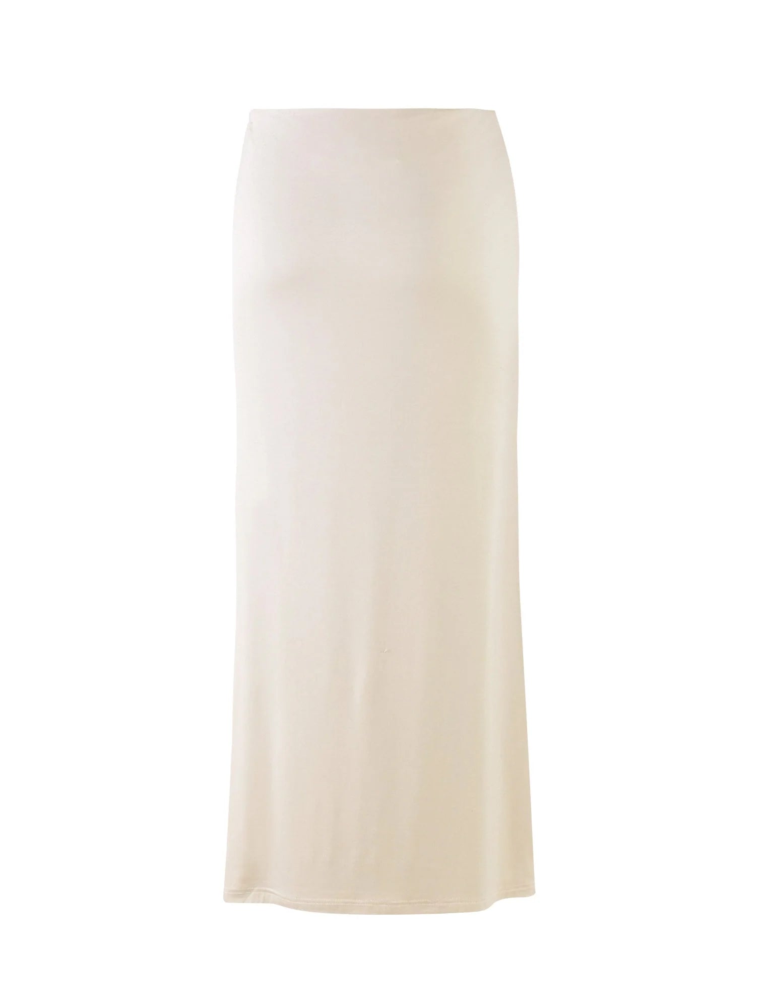 KAROLINA JERSEY SKIRT WHITE OFF WHITE IVORY