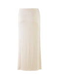 KAROLINA JERSEY SKIRT WHITE OFF WHITE IVORY