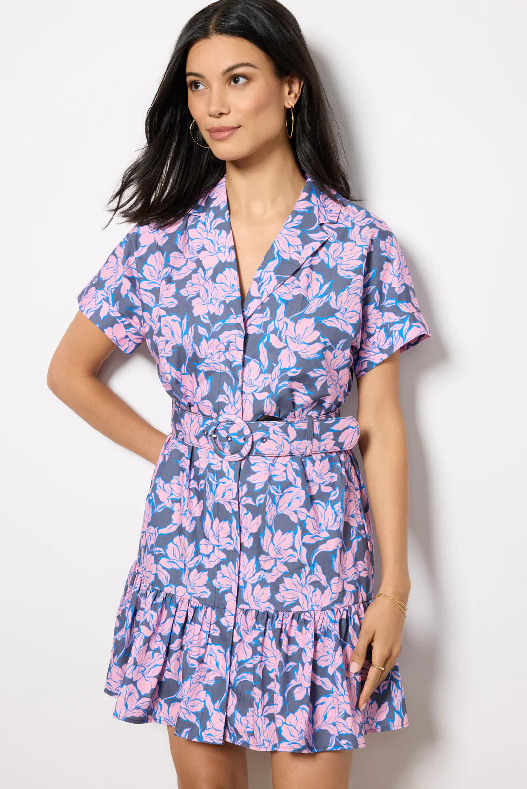 Peach Mini Dress