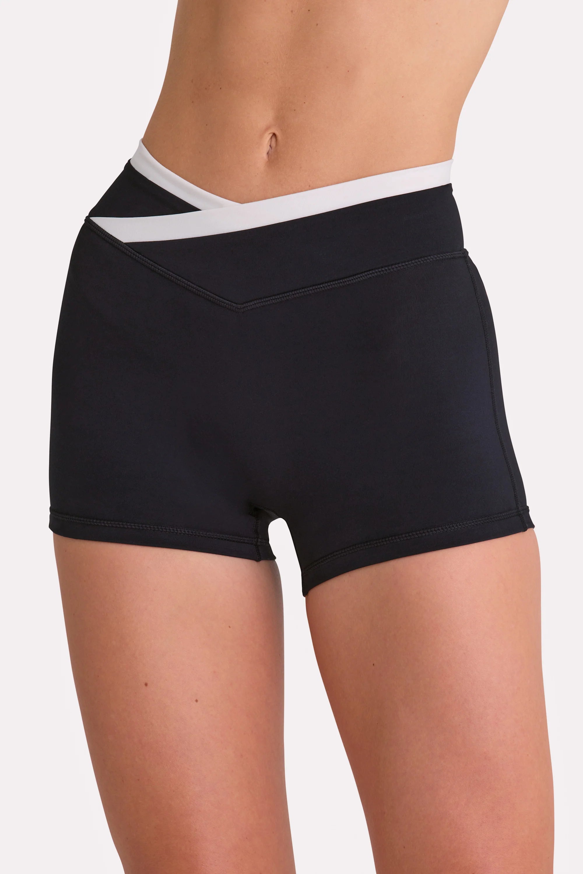 Soft Active Shorts in Black