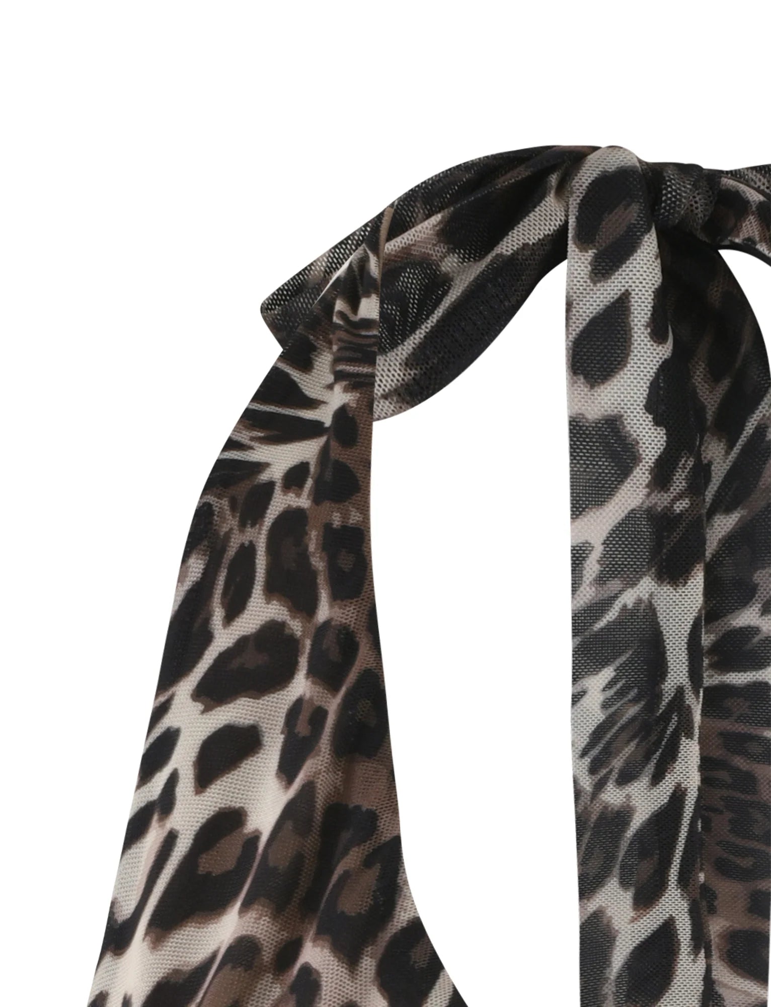 PEARL TOP MULTI LEOPARD