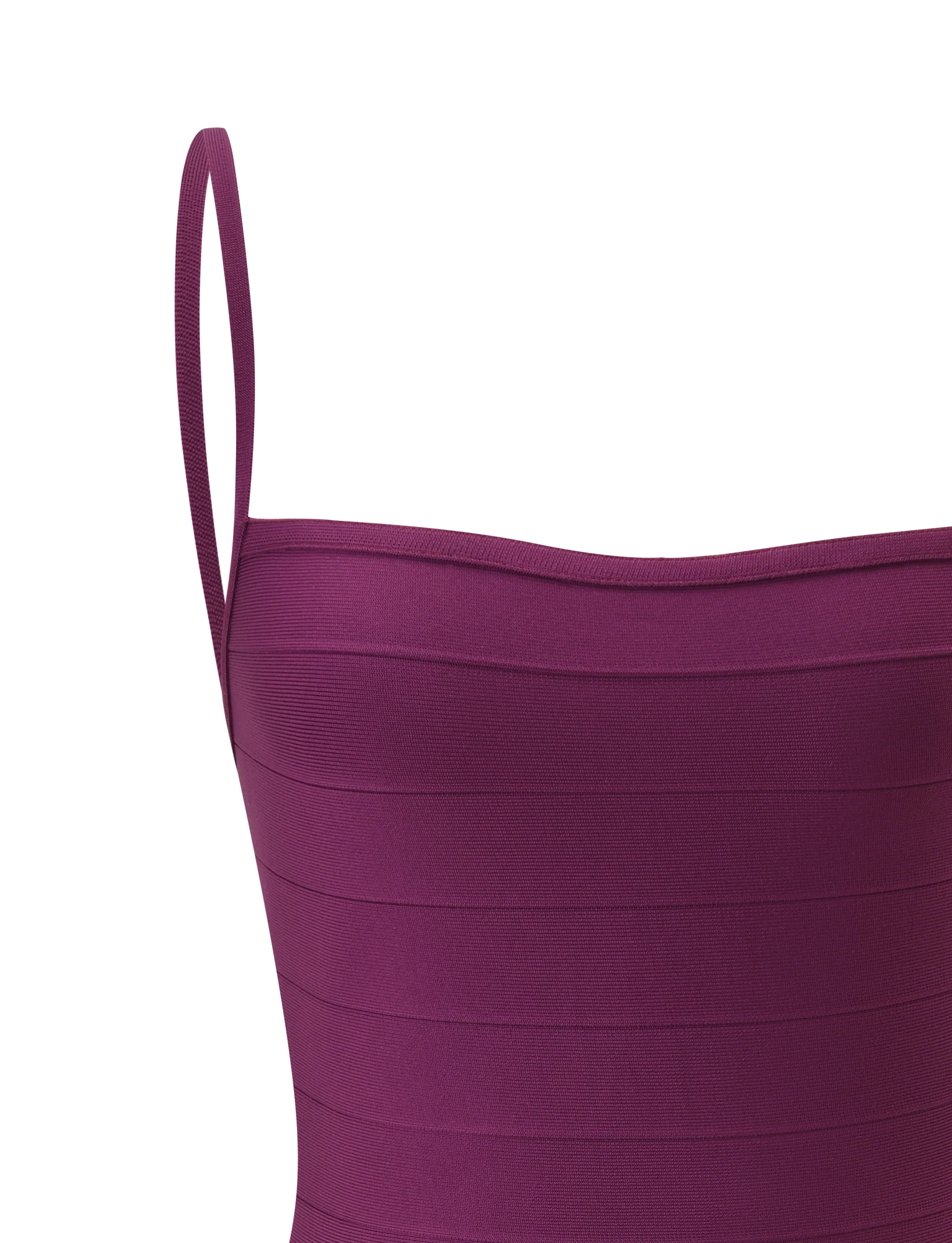 MIDORI BANDAGE DRESS PLUM