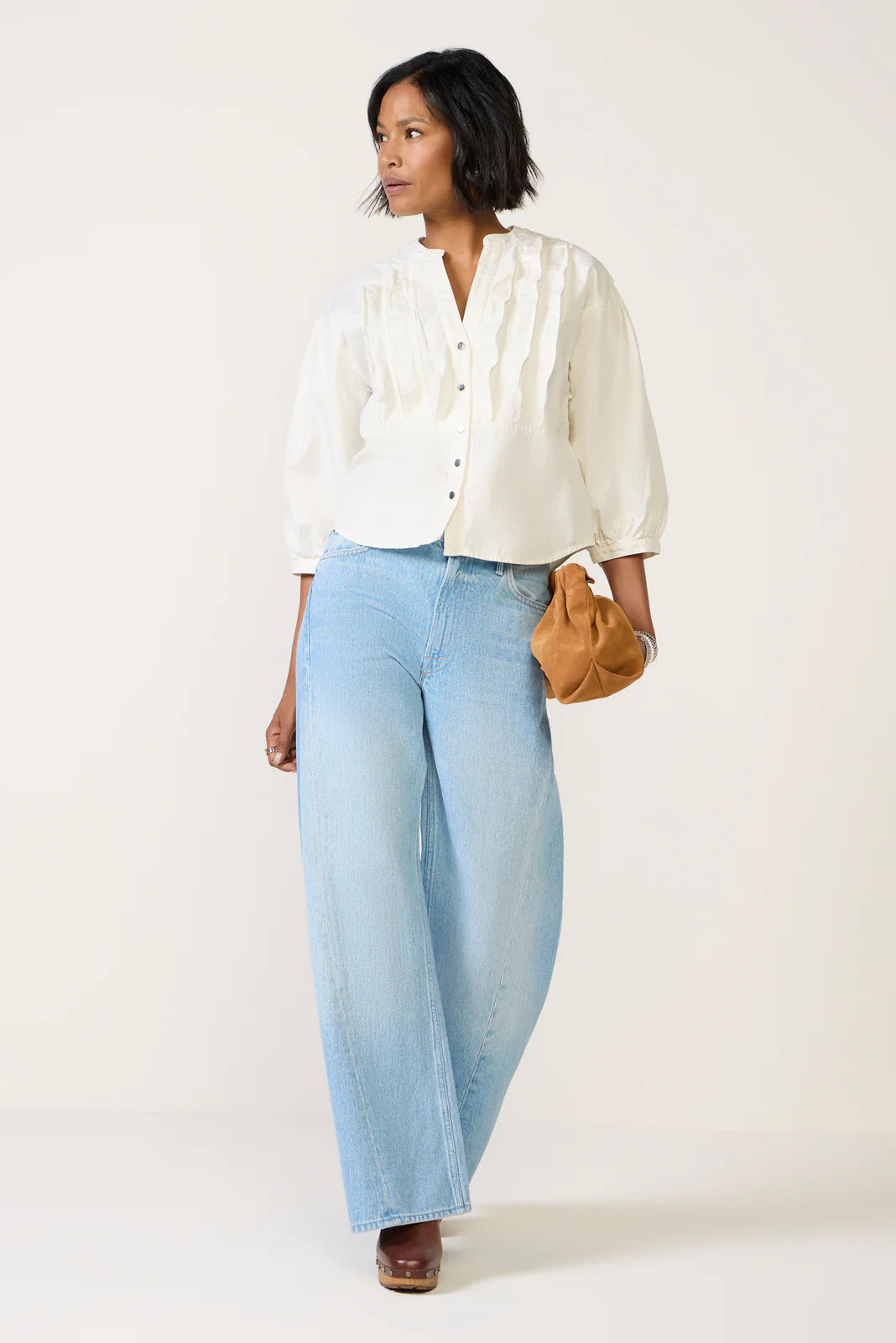 Amelia Ruffle Shirt