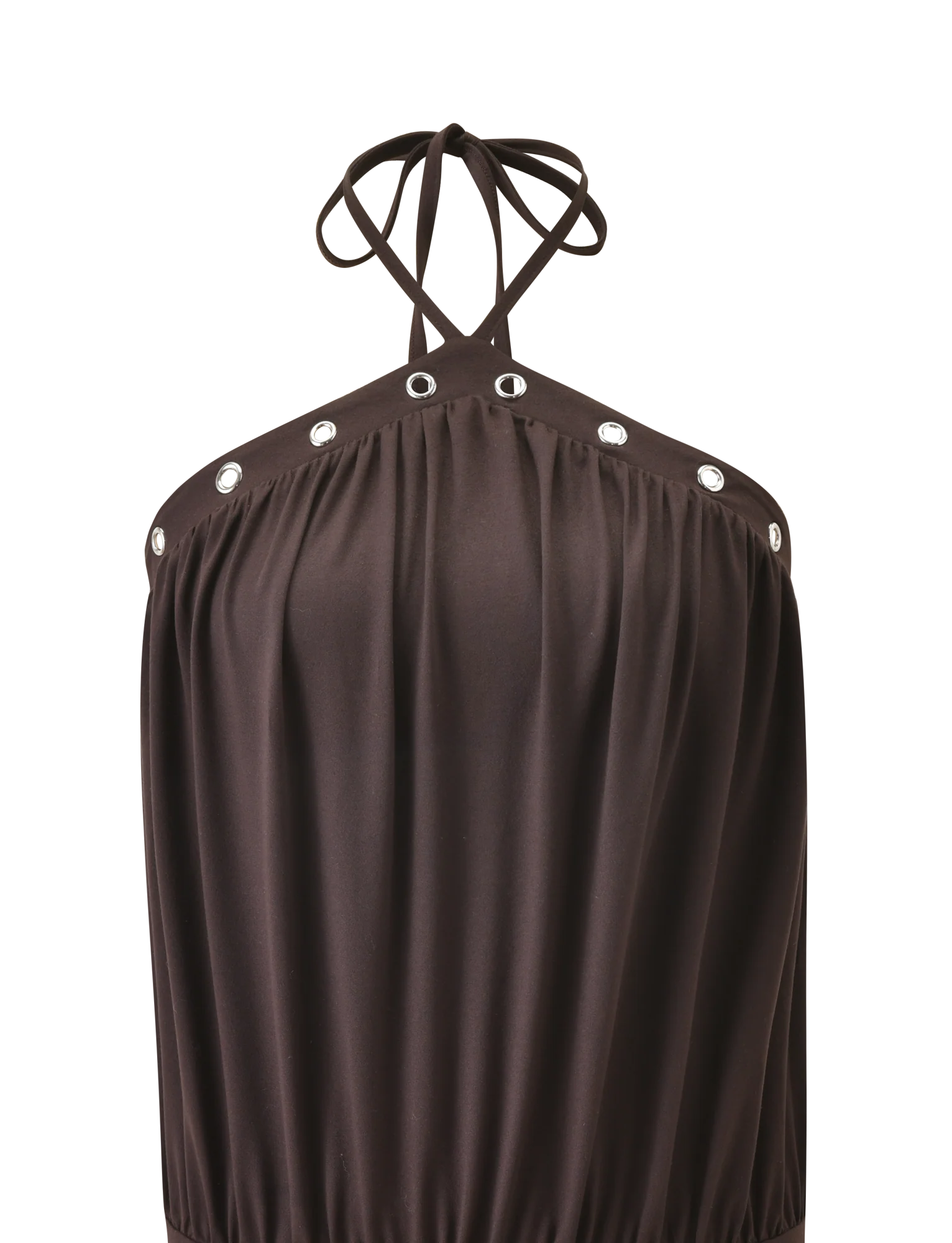 NATASHA DRESS CHOCOLATE