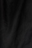 Tallows Blousy Crop Top Black EcoLinen