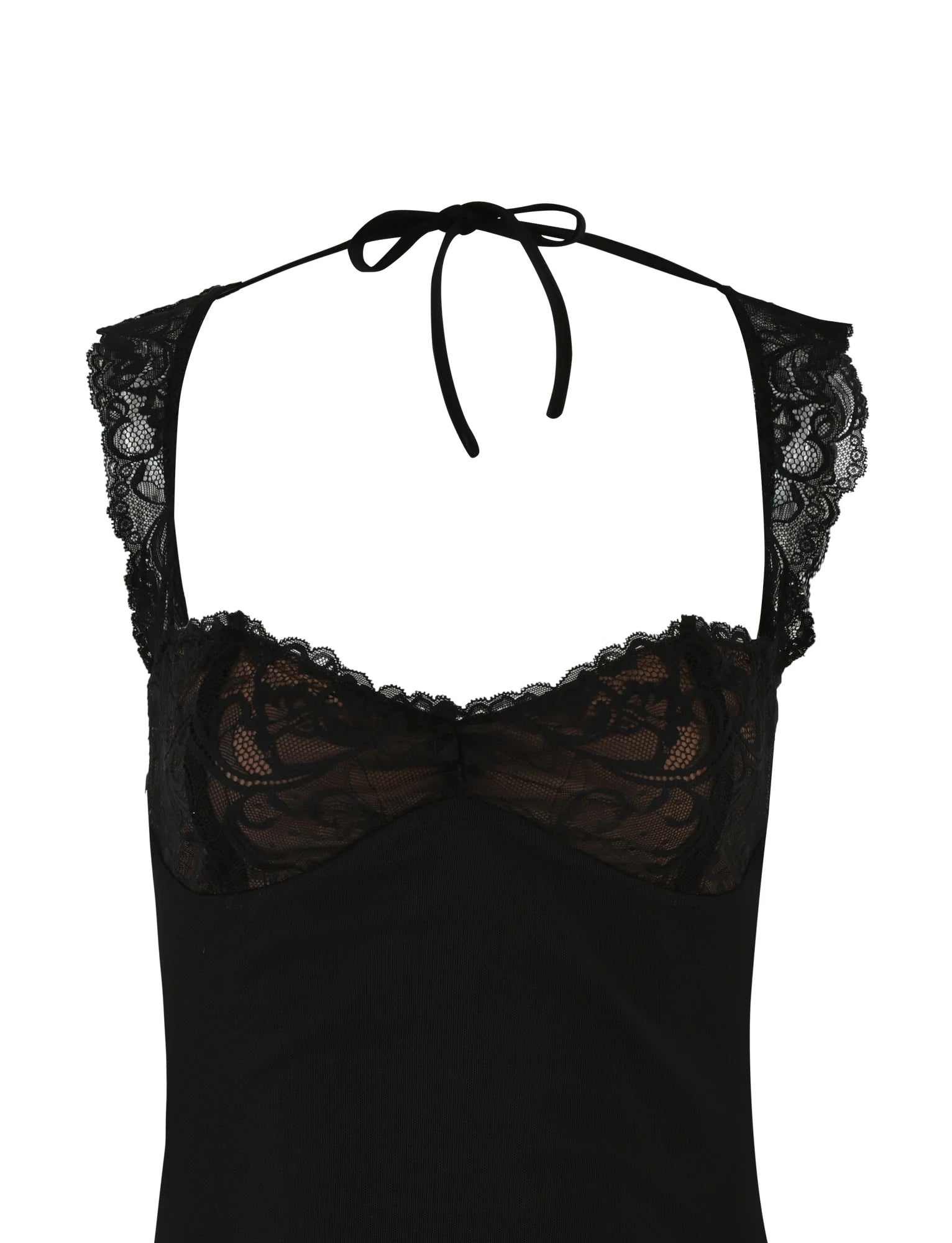 NYOMI MINI DRESS BLACK