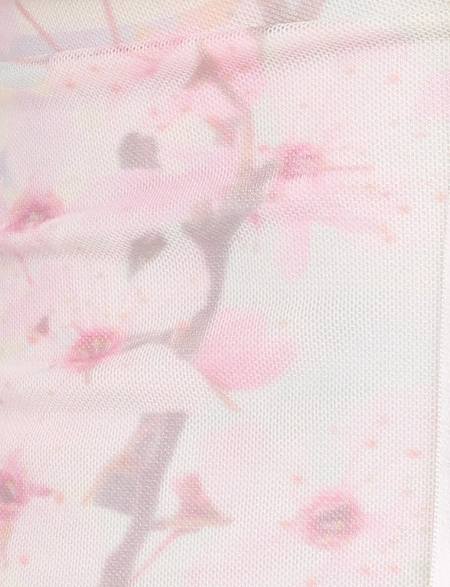 LONIE TOP NEUTRAL FLORAL WASHED CHERRY BLOSSOM
