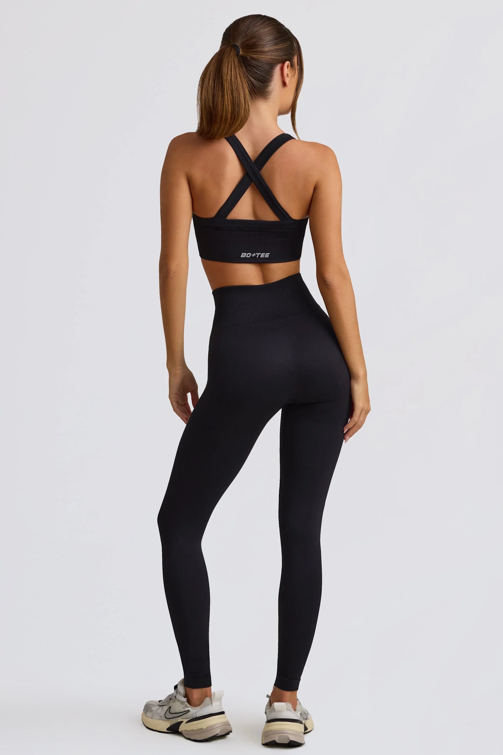 Super Sculpt Seamless High Waist Leggings in Black