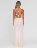 LAVELLE MAXI DRESS WHITE CREAM CREAM