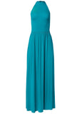 High Neck Maxi Dress Teal