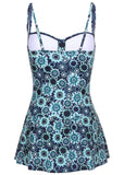 St Tropez Swim Dress Cool Kaleidoscope