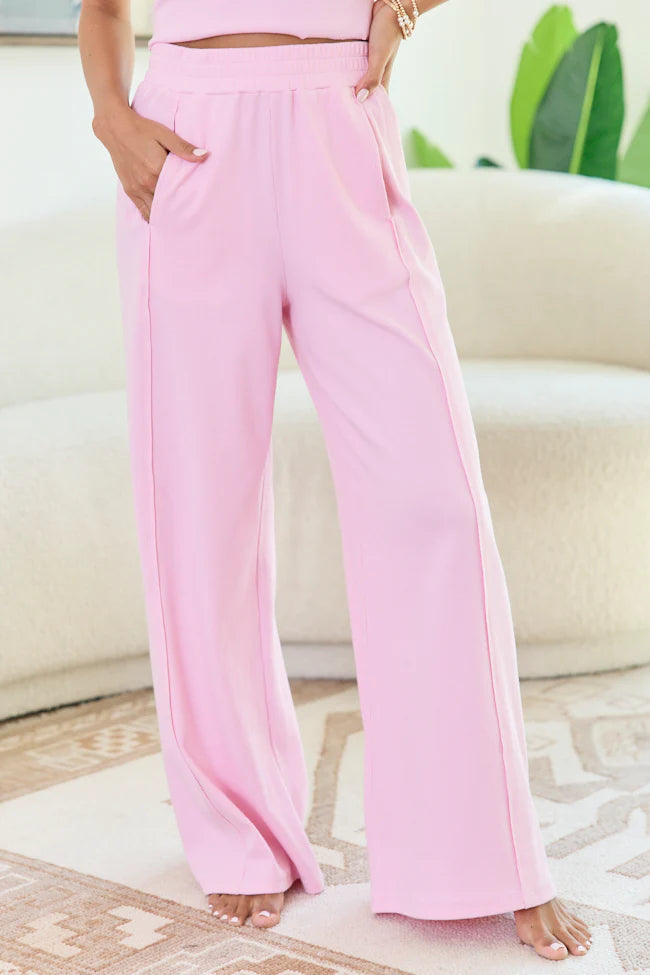 Banks Pink Wide Leg Pants