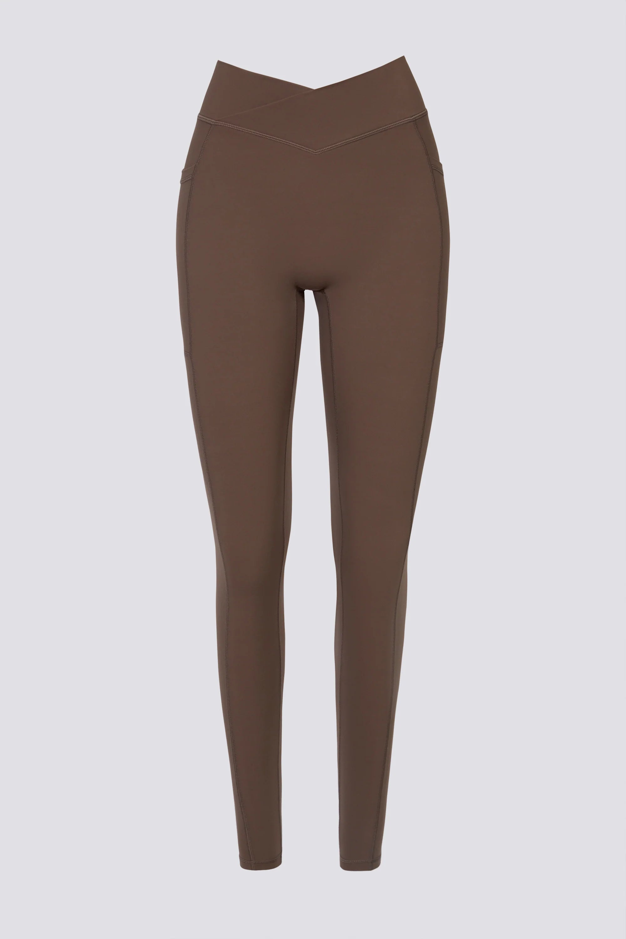Soft Active Full Length Leggings in Cocoa