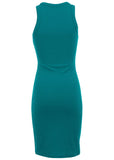 Flexrib Mini Dress Teal