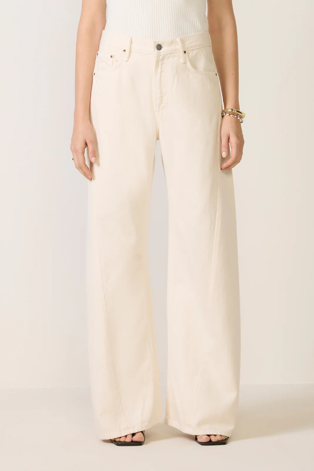 The Lemon Twist Sneak Wide Leg Jean