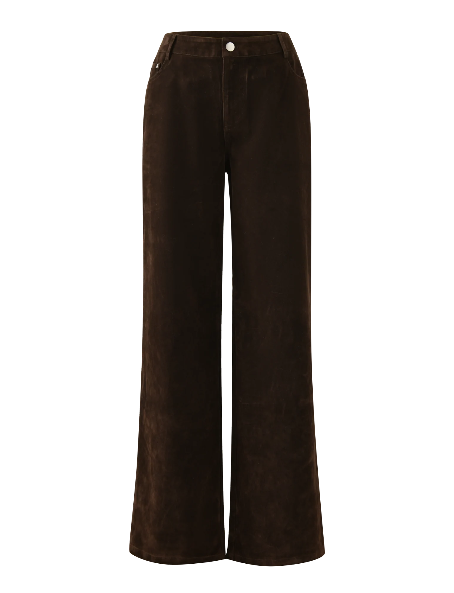 CAMELLIA PANT CHOCOLATE SUEDE