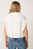 Vintage Terry Half Zip Muscle