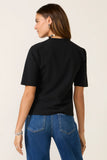 Short Sleeve Crewneck Elbow Tee